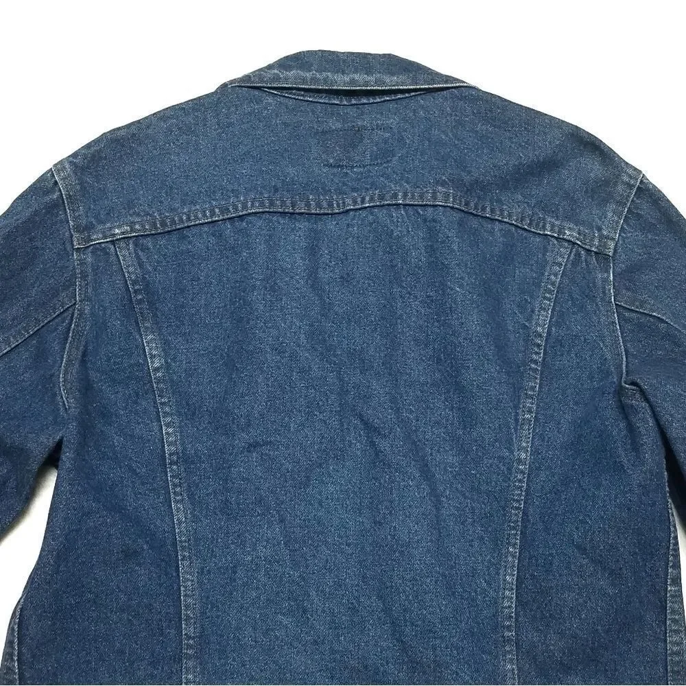 VINTAGE Levi's 506 Mid Wash Denim Trucker Jacket L